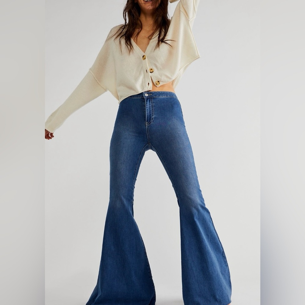 We The Free Just Float On Flare Jeans